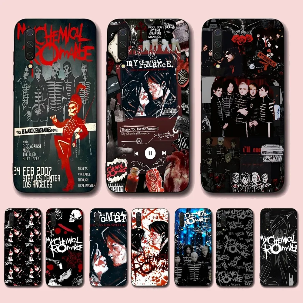 My Chemical Romance Phone Case For Xiaomi Mi 5X 8 9 10 11 12 Lite Pro 10T PocoX3pro PocoM3 Note 10 Pro Lite