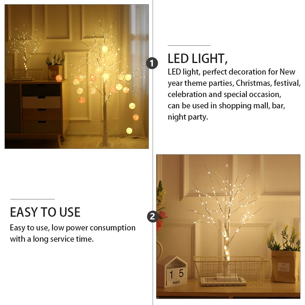 

New Year Tree Light Christmas Accessory Beautiful Hanging Pendant Creative Lamp