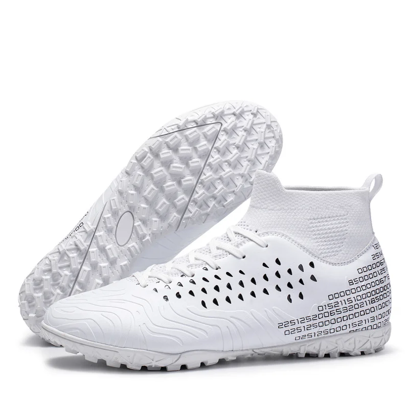 

2025 Football Shoes Predator Freak + FG Soccer Shoes Men Anti-slip Wear-resistant Breathable Round Head Rubber Football Shoes Wh