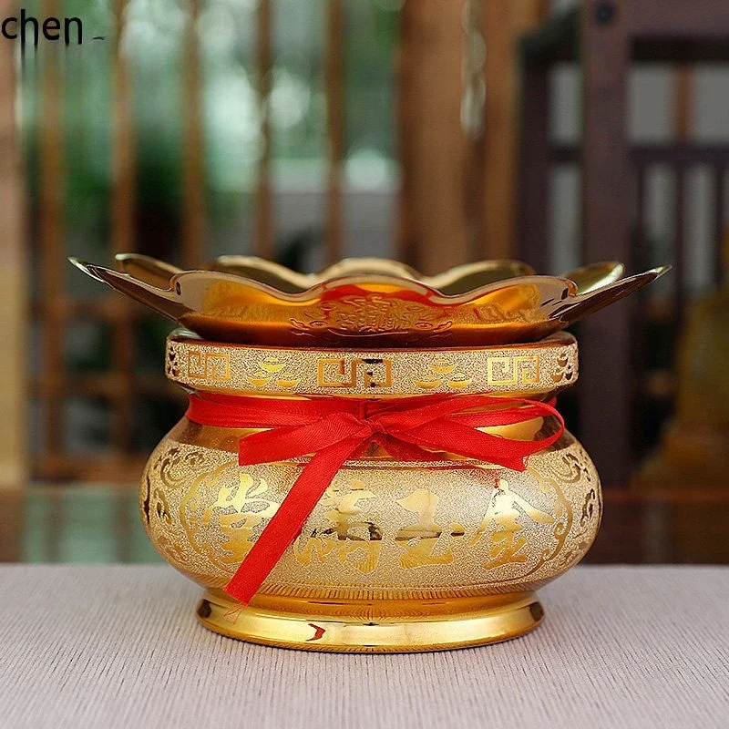 incense burner incense ash holder copper alloy burner incense ash tray ash cover for   front utensils