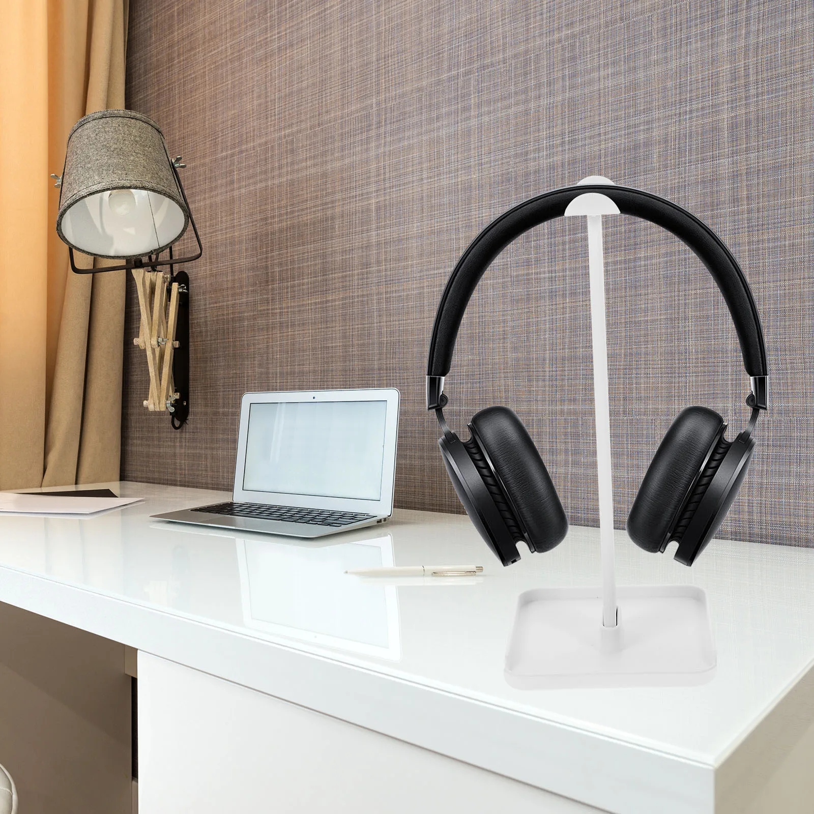 

Sturdy Headphone Stand For Desk Thick Base Headset Support Holder Desktop Display Stand Gaming Earphone Holder Tabletop