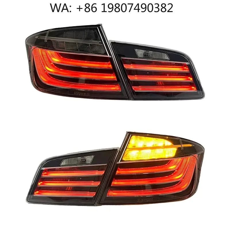 Full LED Assembly Front Headlight Dual Color DRL Projector Auto Lighting Upgrade Car Tuning Parts