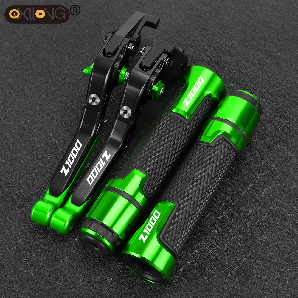 

FOR KAWASAKI Z1000 2007 2008 2009 2010 2011-2016 Motorcycle Brake Clutch Levers Handlebar Handle bar Hand Grips ends Accessories