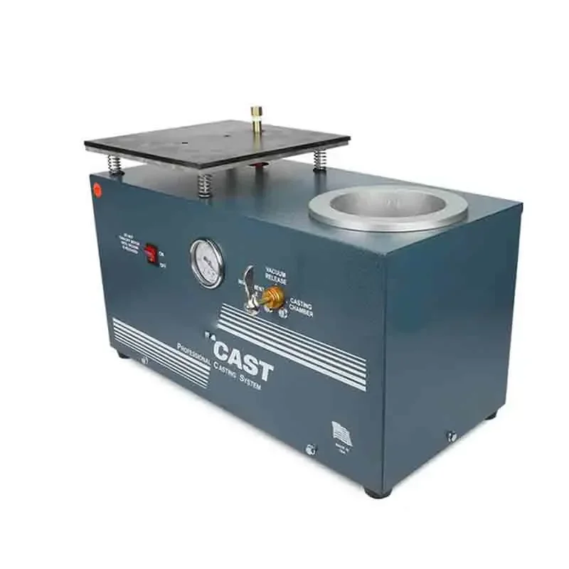 220v Electric Jewelry Gypsum Vacuum Casting Machine Steel Bell Casting Tool Wax Loss Method Silver Jewelry Cable Machine Punchi