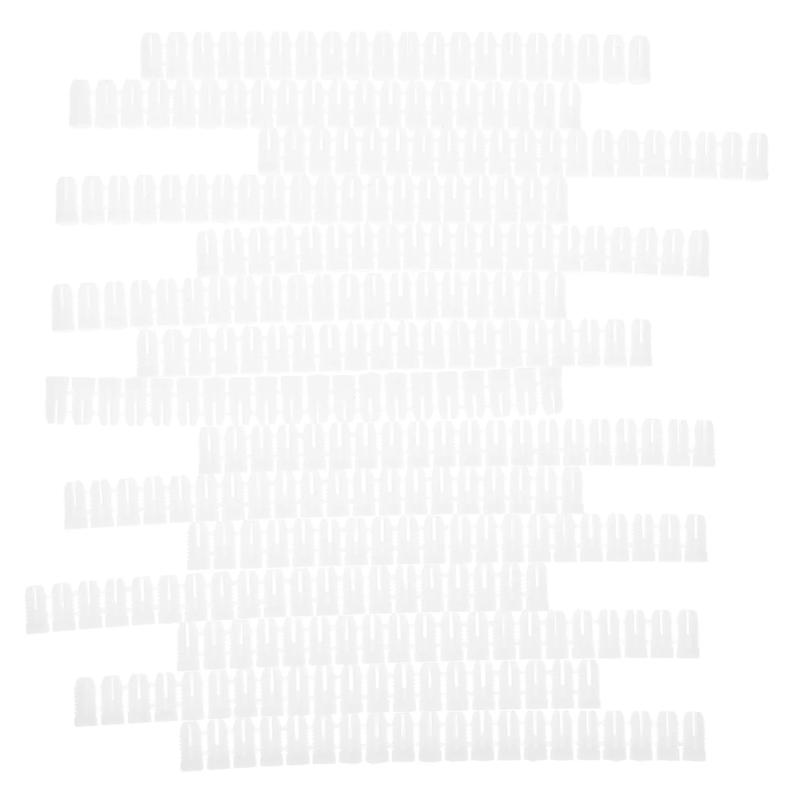 

300Pcs Self-Drilling Expansion Tubes Plastic Screw Anchors for Furniture Cabinets Tables Chairs Durable Drywall Anchor Kit