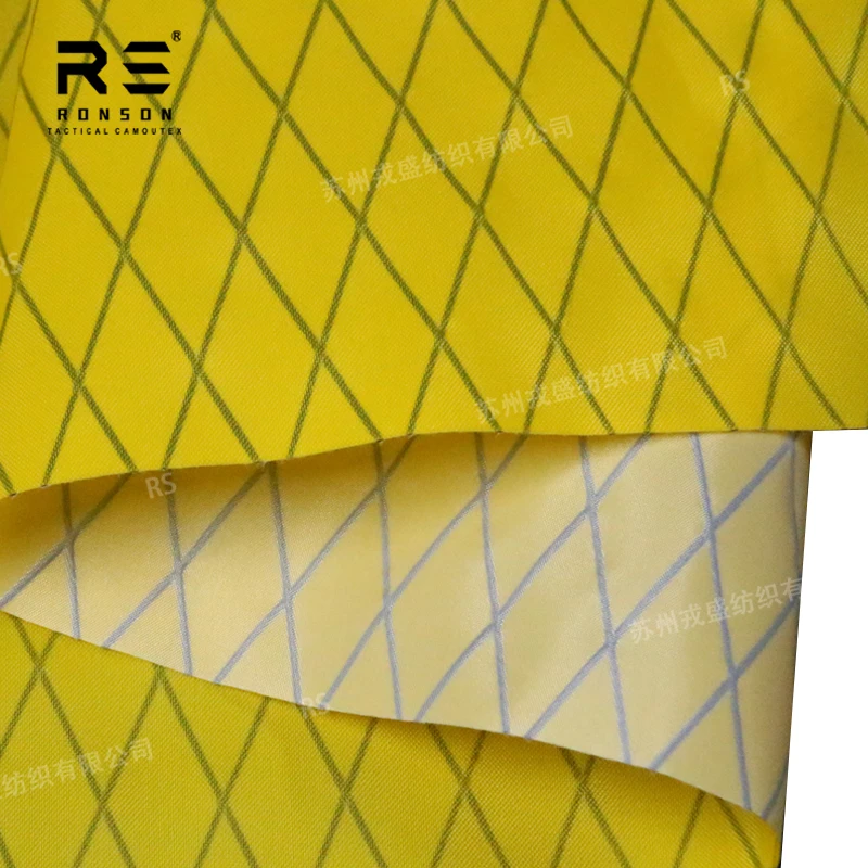 hot sale 210D Yellow x-pac fabric camouflage tactical fabric use for bag vest in stock