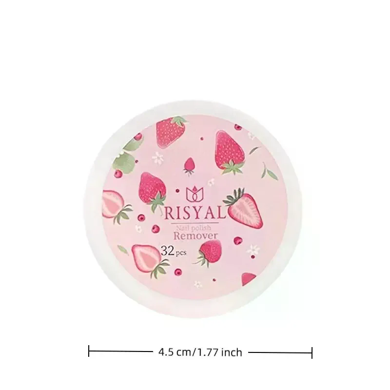 32 قطعة/صندوق لوازم إزالة الأظافر القابل للتصرف الطبيعية الآمنة طلاء الأظافر إزالة الصمغ منشفة مسمار قطعة أدوات مانيكير #5