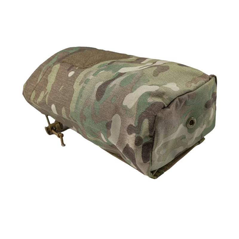 Tasca tattica Airsoft Multicam EDC Molle Magazine Dump Pouch Gear Caccia Strumento Riciclaggio Borsa pieghevole di stoccaggio