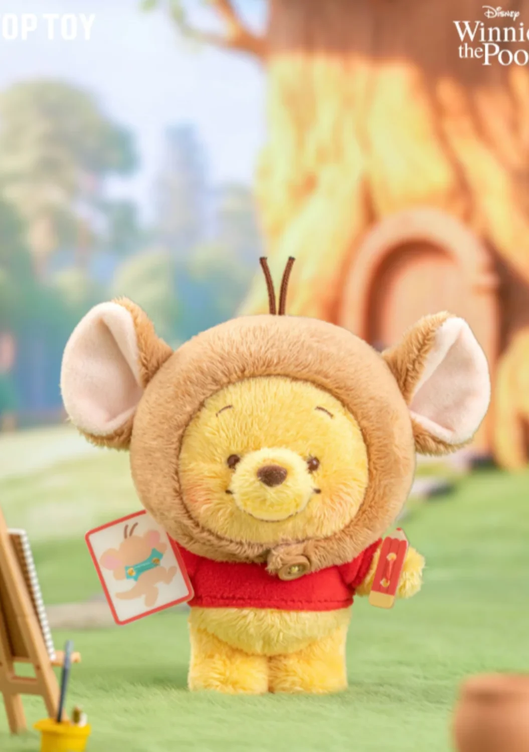 Echte Disney Winnie The Pooh Blind Box Candy Vinyl Serie Plüschpuppe Mystery Box Plüsch Anhänger Puppe Mädchen Spielzeug individuelle Geschenke