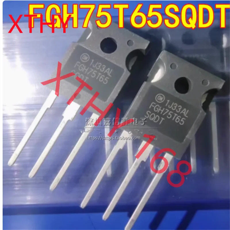 FGH75T65SQDT TO-247 FGH75T65 75T65 TO247 High Power Triode IGBT 650V 75A Transistor Imported Original