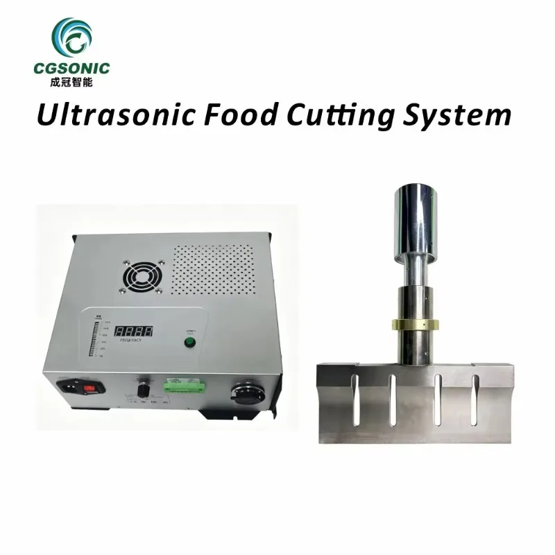 New 220V 20KHZ Custom High Power Ultrasonic Food Cutters For Cream Cakes And Sponge Cakes