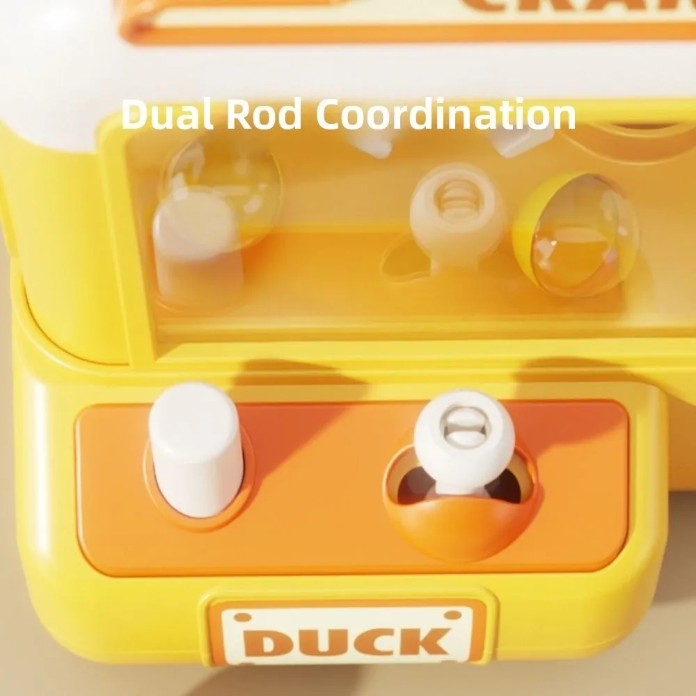 

New Mini Dinosaur Claw Machine Duck Interactive Catch Doll Machine Rabbit Doll Grabbing Machine Table Game