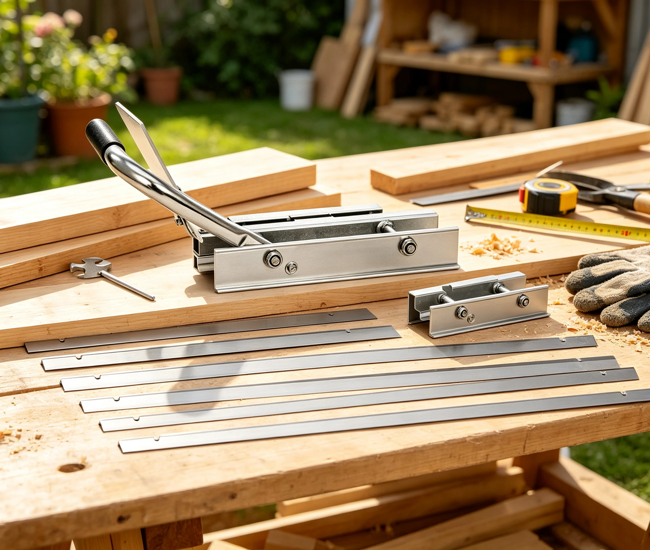 Vertical Chainsaw Mill Small Portable Adjustable Aluminum Guide Rail Log Planking Cutting Attachment for Woodworking Sawmill Use