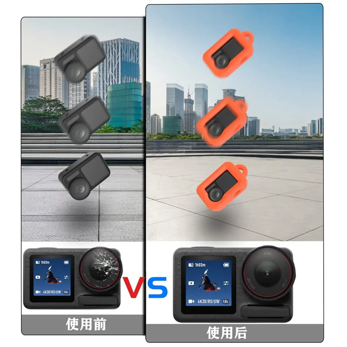 Waterproof Diving Floating Case for Action 5pro Protective Cover Float Shell Frame for / Pro Camera