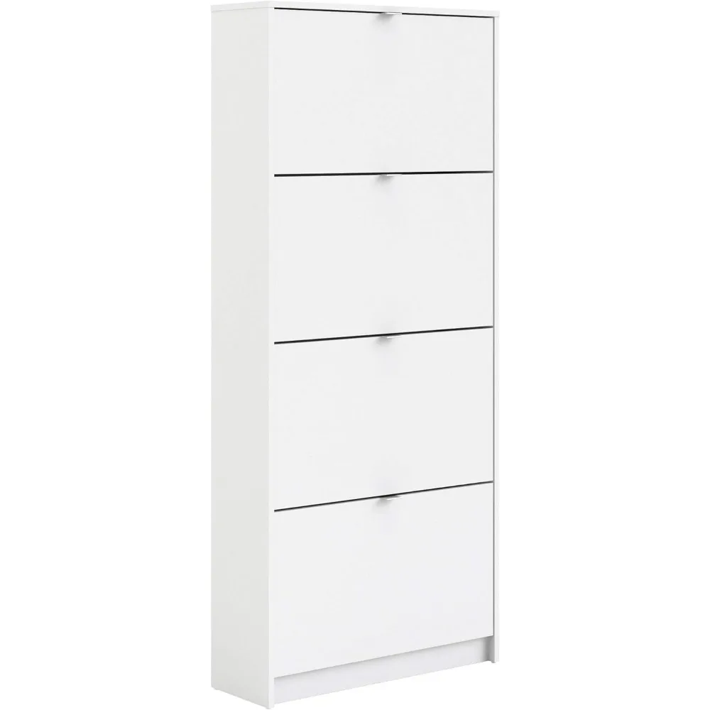 

4-drawer shoe cabinet, white