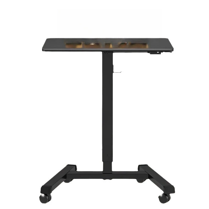 Intelligent electric office lifting podium table men and women study living room table lazy laptop computer desk home