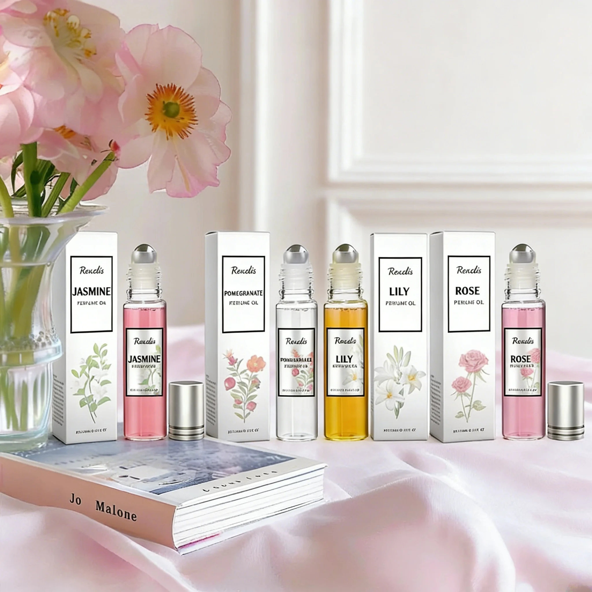 

Women's Pheromone Roll-On Fragrance 10ml — Natural Allure, Light Floral-Fruity Aroma with Sophisticated Dry-Down