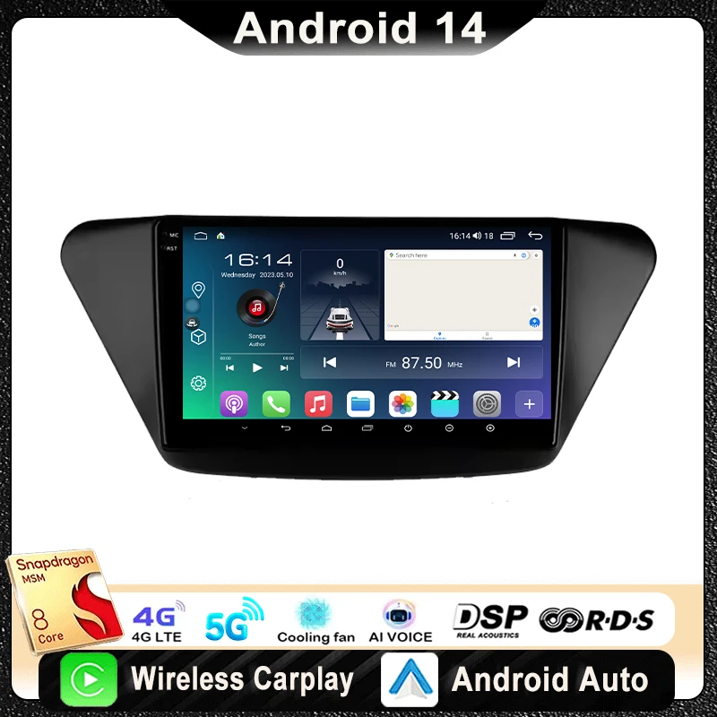 2 Din Android 14 Ca… - image