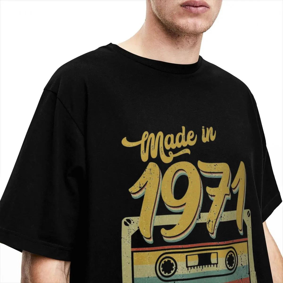 Made In 1971 T-Shirt limited edition Hip Hop T-Shirts Short Sleeve Y2K Basic Tops Summer Cotton Comfortable Plus Size Clothing