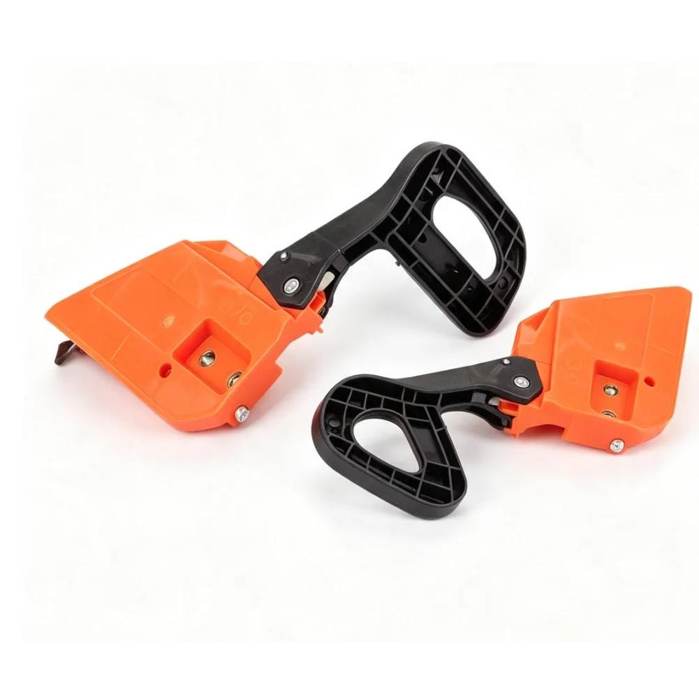 FOR /Chainsaw  Parts 58 52 Side Cover Brake Assembly Anti Dust Cover For 5200 /Chainsaw Brake Board Logging Saw Assembly