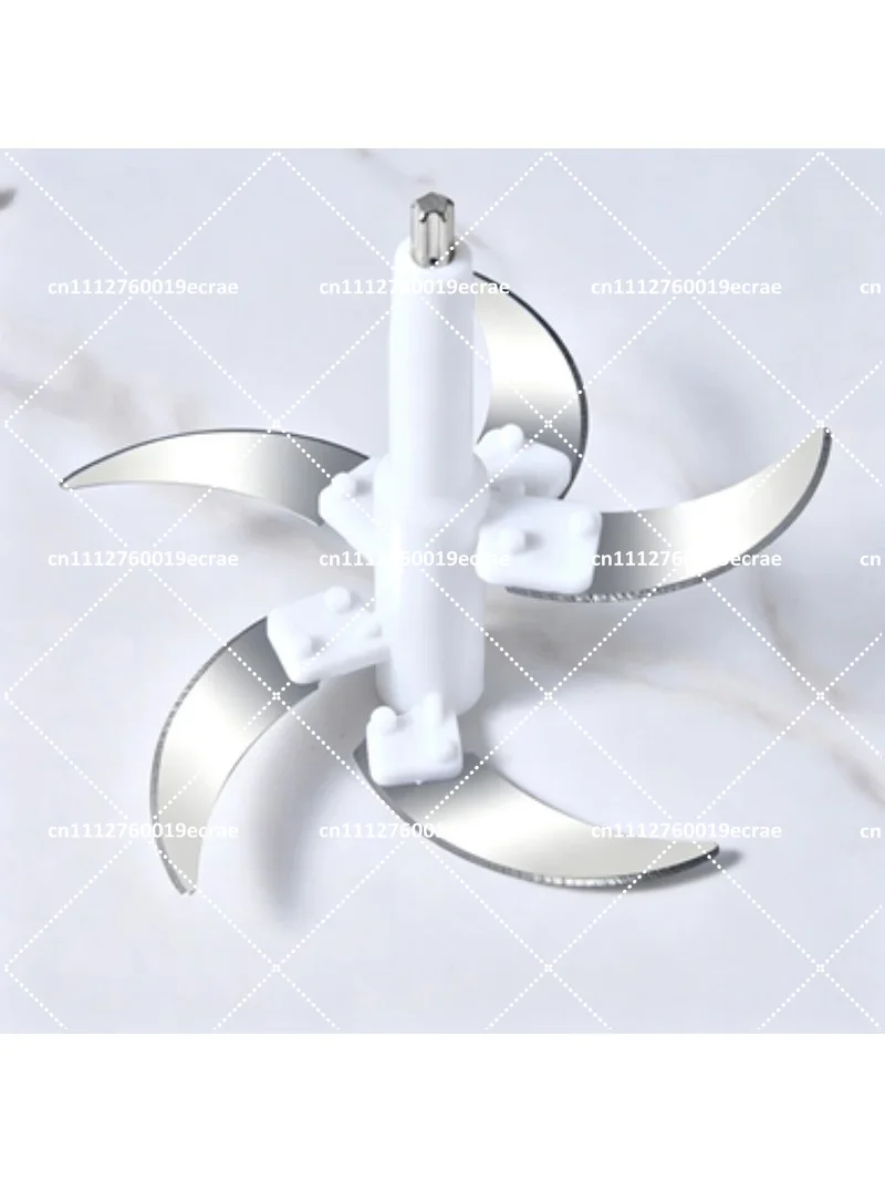 Stainless Steel Meat Grinder Blade Accessories Universal 6 Blade Cutter Head 5 Blade Column Shaft 3 4 5 Liter