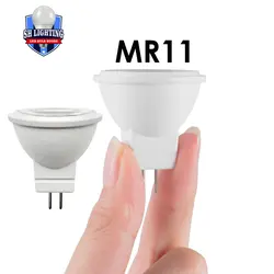 4-20PCS LED Mini COB Spotlight MR11 GU4 12V 3W High Light Warm White Light Suitable for kitchen den Replacement 20W 50W Halogen