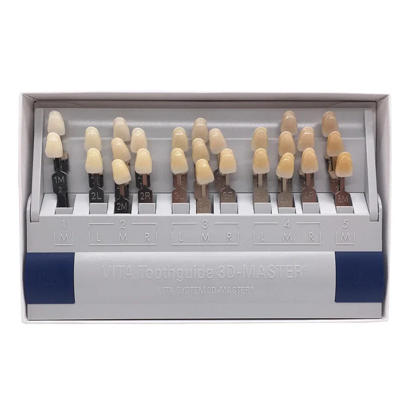 

Dentals Shape Guide 29 Colors Tooth Guide 3D Master Teeth Color Plate Comparator Dentistry Clinic Whitening Surgical Tools