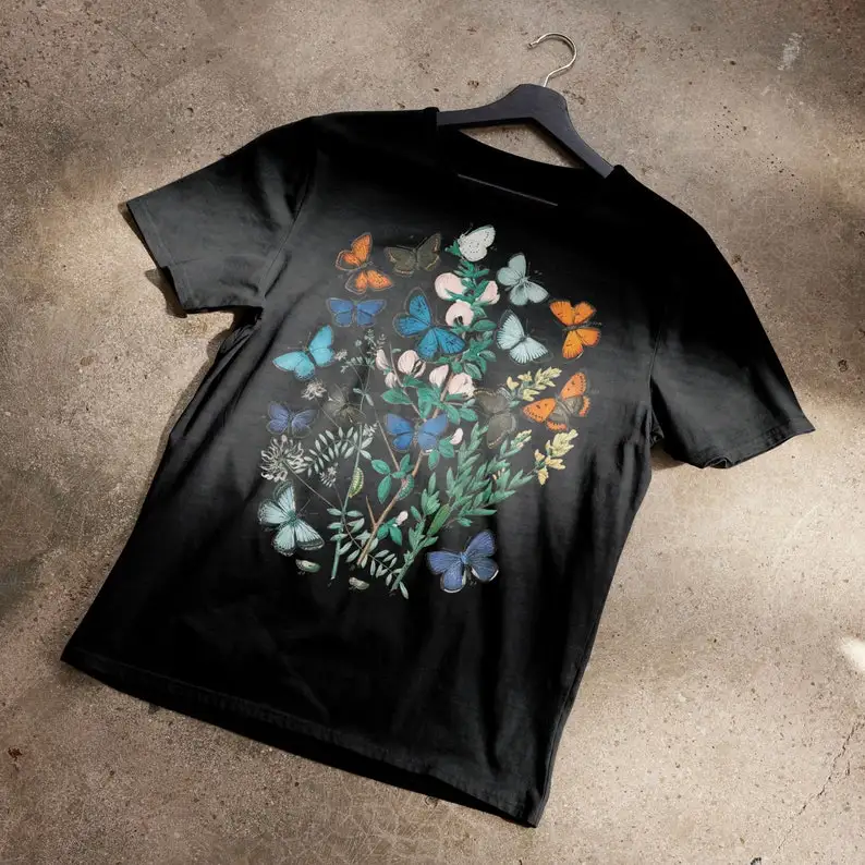 

Butterflies Tee | Graphic Tshirt | Gift shirt | Cute butterflies tee