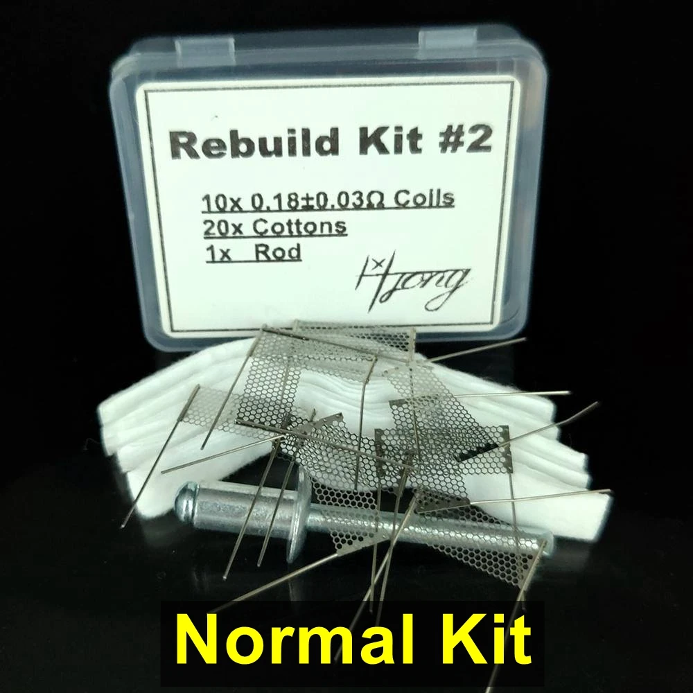 Glass Tube Rebuild Mesh Coil DIY Kit For Sky Solo Plus Bubble Glass GT2 0.18 GEN SKRR S NRG SE Mini Luxe DIY TOOL Parts