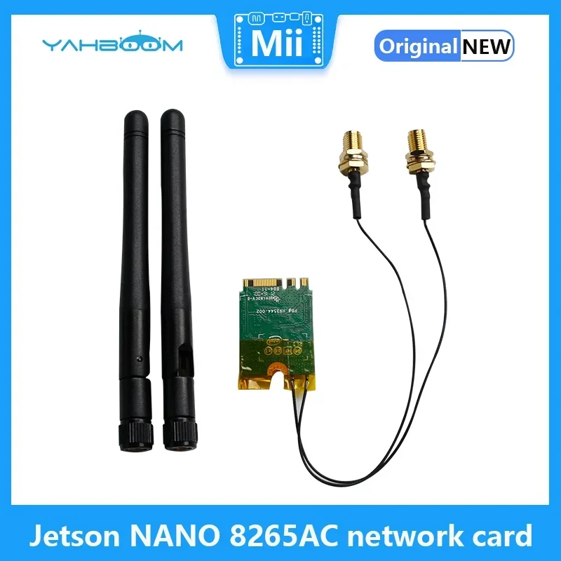 

Двухдиапазонная сетевая карта Jetson NANO 8265AC NGW с портом M.2, совместимая с Nvidia Jetson Ксавье NX/Tx2 NX/Orin NANO