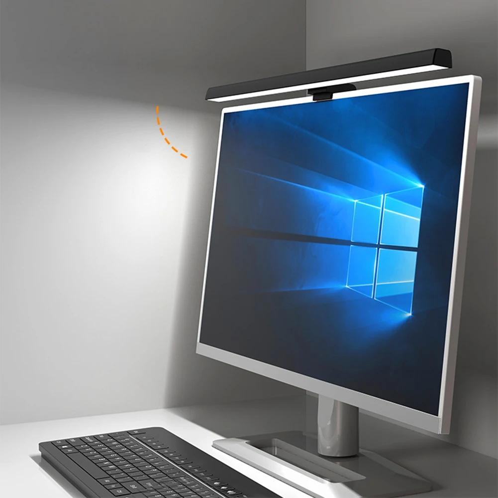 LED モニターライトバー調光可能なコンピュータモニターランプ USB 電源スクリーンバーデスクランプスクリーンライトバー目のケア用