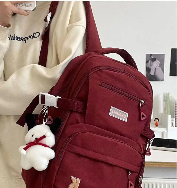 Women\'s Bag Backpacks Woman Bags Backpack Bagpacks Travel Female Back Pack Mens Ita Ladies 2024 Kawaii Multifinonal School Trend