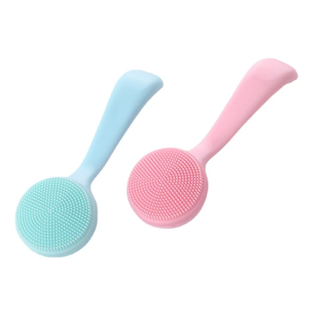 Brosse de soin de la peau en silicone de haute qualité, durable, douce, pour le visage, poignée confortable, dissolvant de points noirs, nettoyant pour le visage, outil de soin de la peau