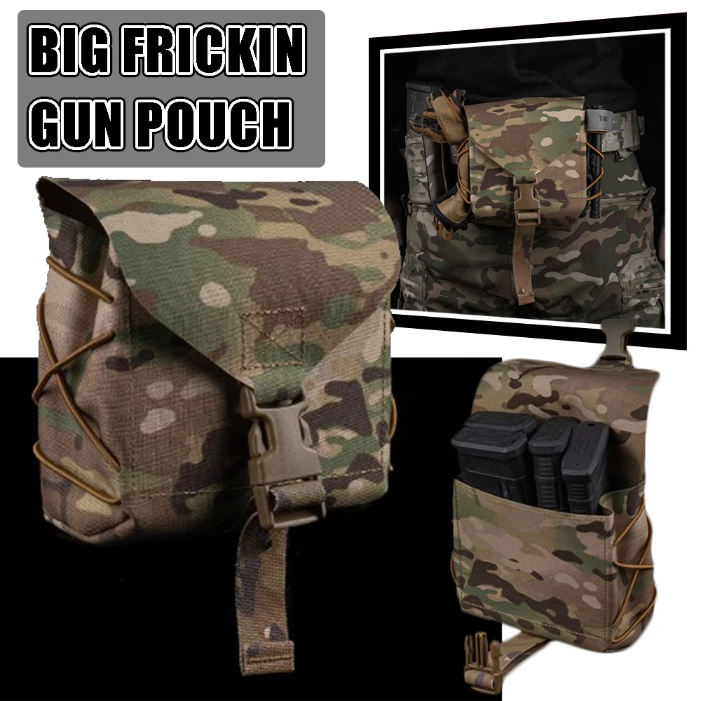 

Большой чехол для пистолета Frickin для операторов пулемета ARC Mag Pouch для SAW Nutsacks SAW 200rnd Пластиковые барабаны 7.62 100rnd Коробка для ремня