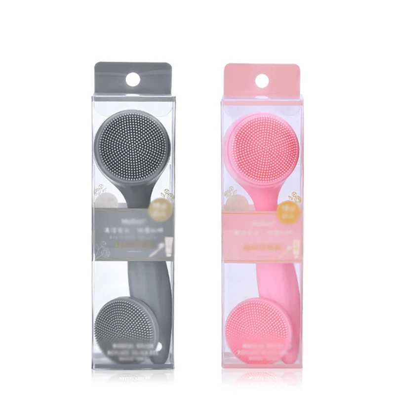 1pcs Silicone Facial Cleansing Brushes Deep Portable Facial Cleanser Washing Brush Blackhead Remover Beauty Face Care Tools