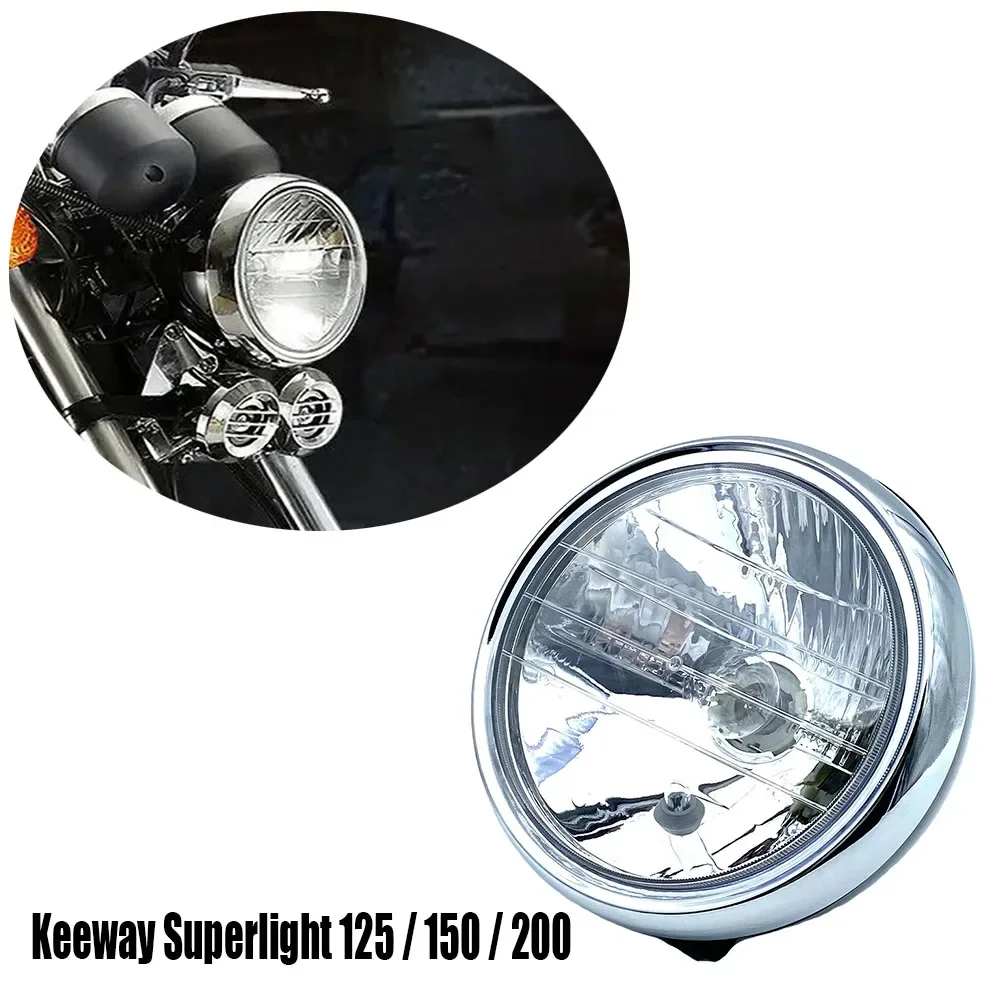 New Motorcycle Original Headlight for Keeway Superlight 125 150 200 Models - Left & Right Side Fitment