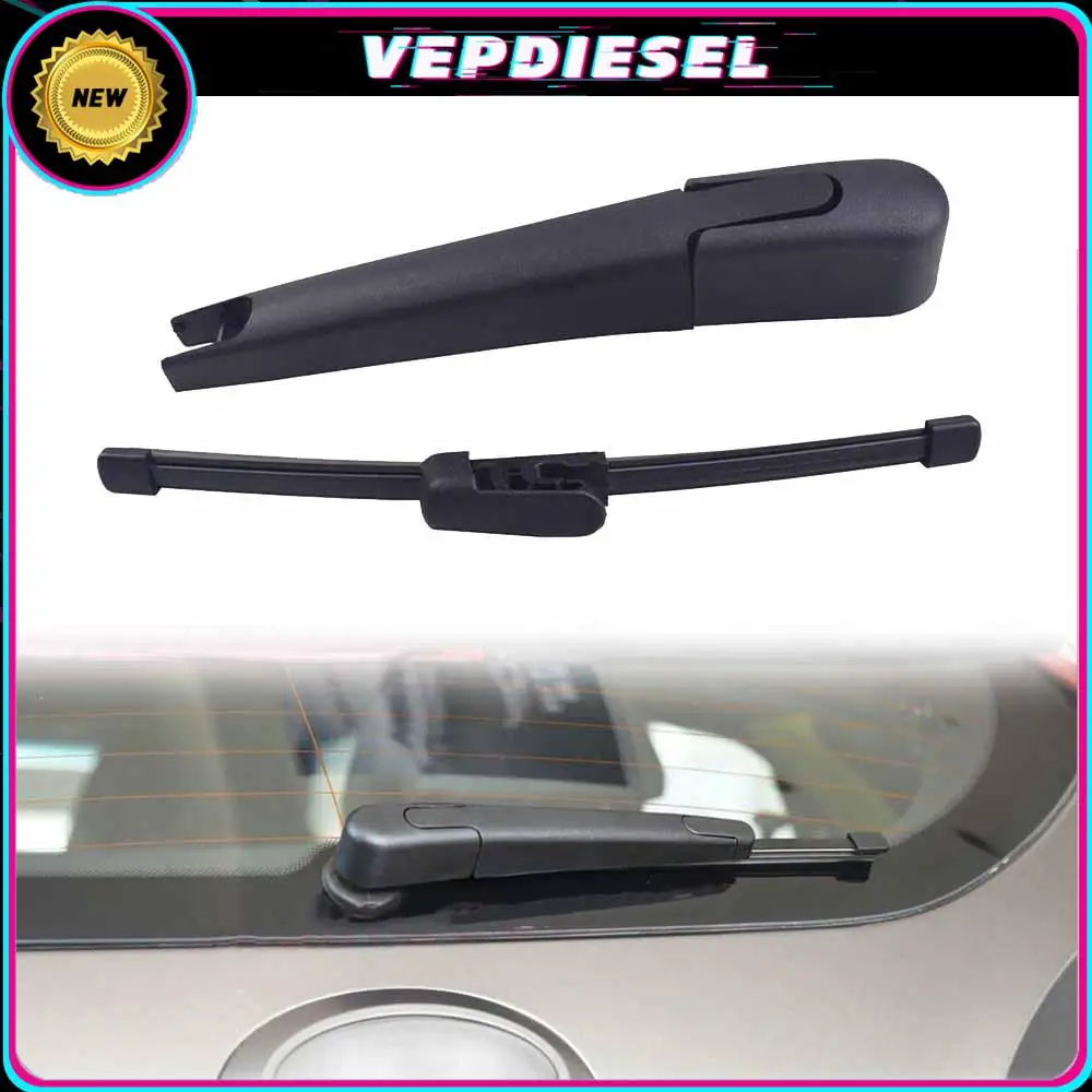 

2pcs New Rear Wiper Blade & Arm Back Windshield Wiper 98811-2V000 98850-2V000 For 2012-2017 Hyundai Veloster Car Accessories