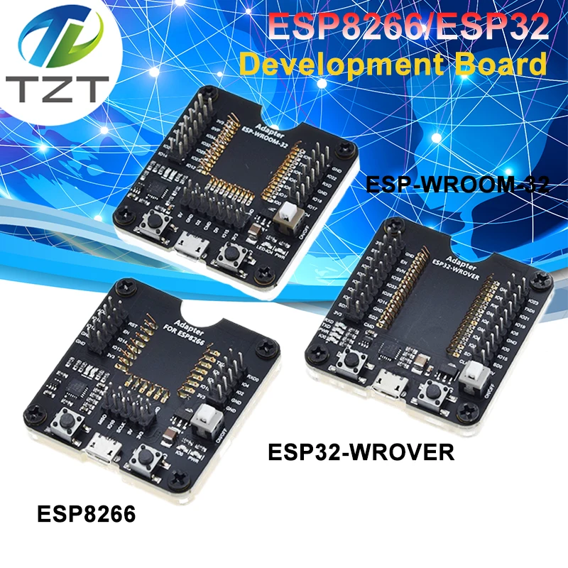 ESP8266 ESP-WROOM-32 ESP32-WROVER Development Board Test Burning Fixture Tool Downloader for ESP-12F ESP-07S ESP-12S  ESP8266