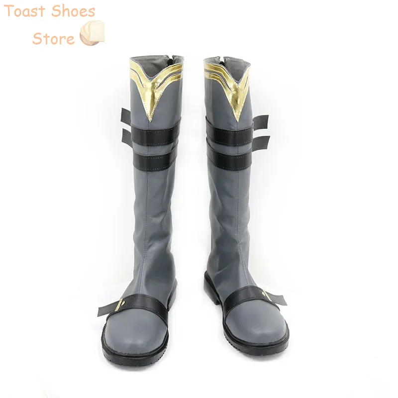 Game Umamusume: Pretty Derby Symboli Kris S Cosplay Shoes PU Leather Shoes Halloween Carnival Boots Prop Costume Prop