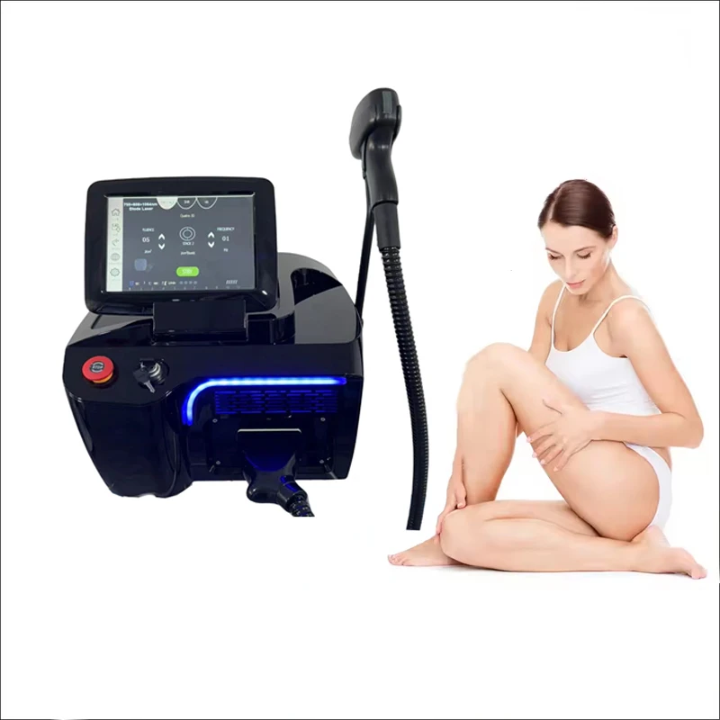 50,000,000 Shots Salon Professional Portable Painless 808nm1064nm755nm Diode Laser Hair Removal Machine with Triple  Wavelength