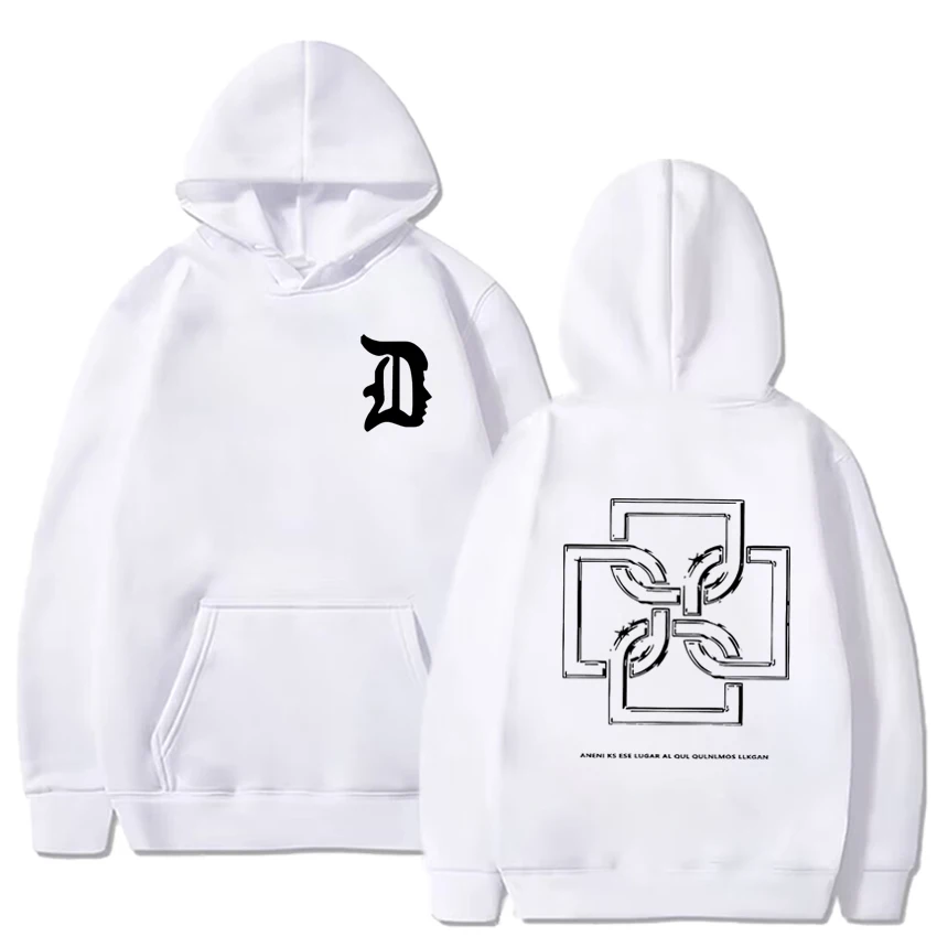 Rapper Duki Merch Hoodies Men's Women Sweatshirt Fashion Hip Hop Hooded Vintage Long Sleeve Unisex Pullover Harajuku Clothes