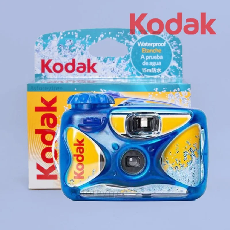 1-6 Pcs Sport Waterproof/Power/Photo Daylight Underwater Kodak Disposable Film camera 800-27 Exposures Kodak Diving Camera