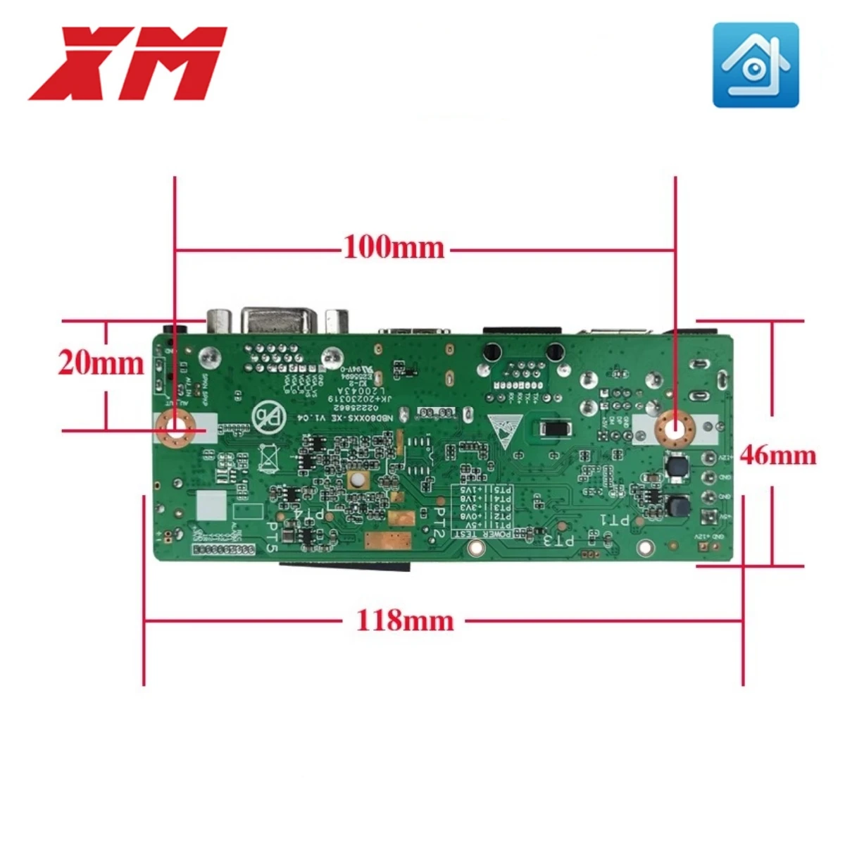 XM Ban Đầu H.265 10CH 4K 5MP Camera Quan Sát NVR An Ninh Mạng Ghi Hỗ Trợ Giao Thức ONVIF Điện Thoại Thông Minh Máy Tính Cho IP hệ Thống Camera