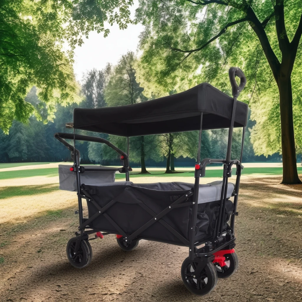 

Заводская регулируемая ручка, тележка для кемпинга, тележка, складная складная универсальная тележка для уличного торговца и переноски ребенка