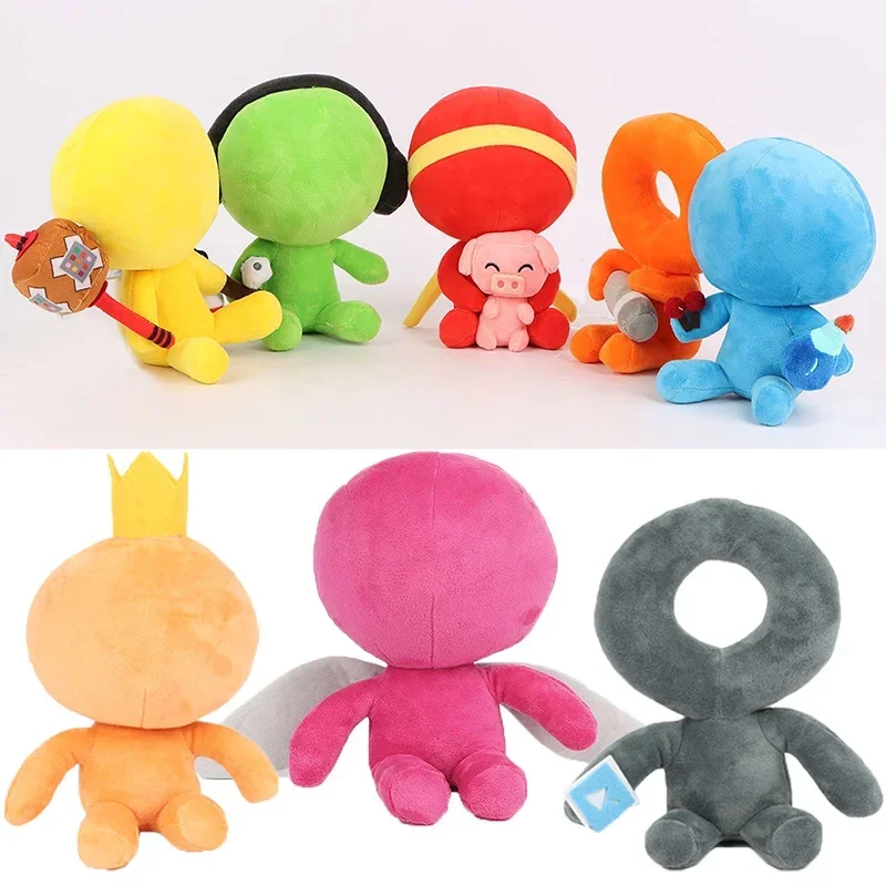 Cartoon Youtoz Plush Toys Game Alan Becker Stuffed Dolls You Tooz Plushie Figure Kawaii Stick Man Peluche Pillow Christmas Gifts