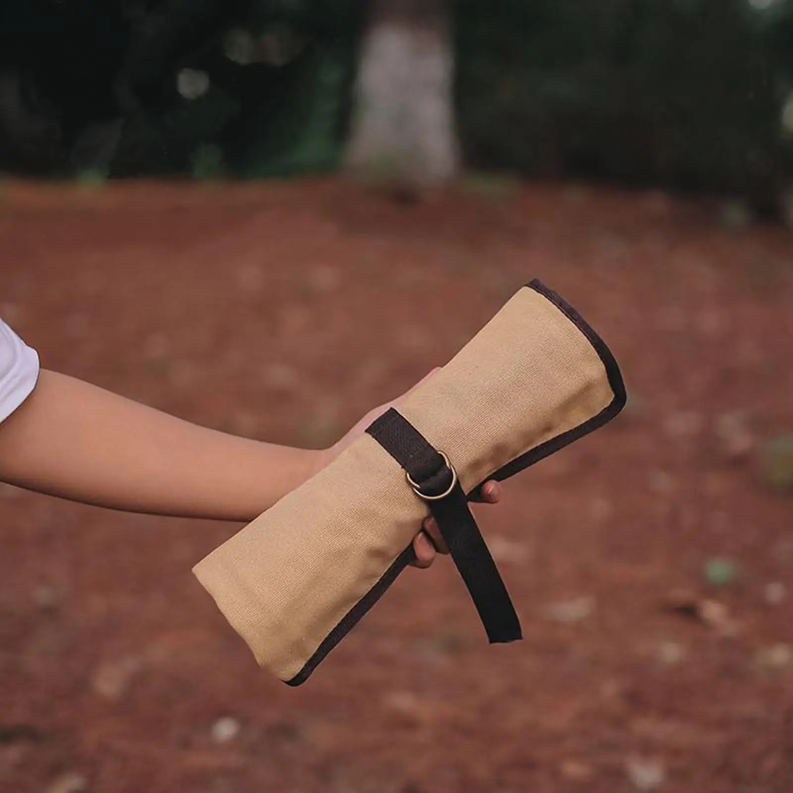 

Портативная посуда для кемпинга, свернутая сумка, органайзер для посуды, держатель для рулона, сумка для посуды, приготовления пищи, альпинизма, пешего туризма, барбекю