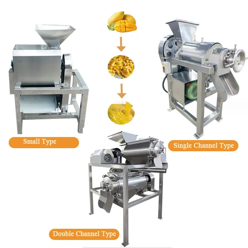 Guava Pomegranate Seed Removing Fruit Crusher Tomato Making Machine view 3