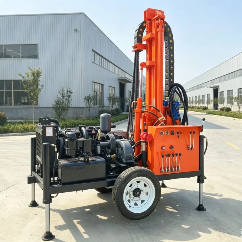 

Customized 2026 Bestseller Water Well Drilling Equipment, EU Certified, Mini Crawler Well Drilling Rig