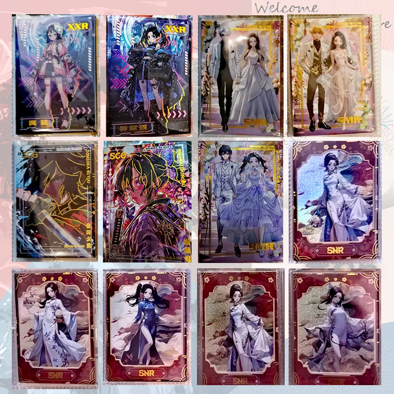 

Anime Demon Slayer XXR SCG SMR SNR SZR Rengoku Kyoujurou Uzui Tengen Iguro Obanai Kochou Shinobu Tomioka Giyuu Collectible Cards