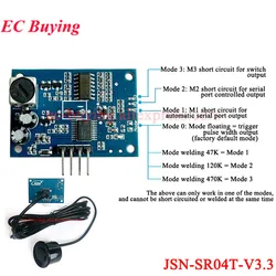 Waterproof Ultrasonic Sensor Module JSN-SR04T 3.0 JSN-SR04T-V3.3 JSN SR04T Distance Measuring Transducer For Arduino Kit